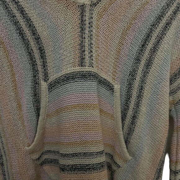 Paisley Billabong Pullover Sweater Hoodie Bohemian Womens Size Small - Picture 2 of 5
